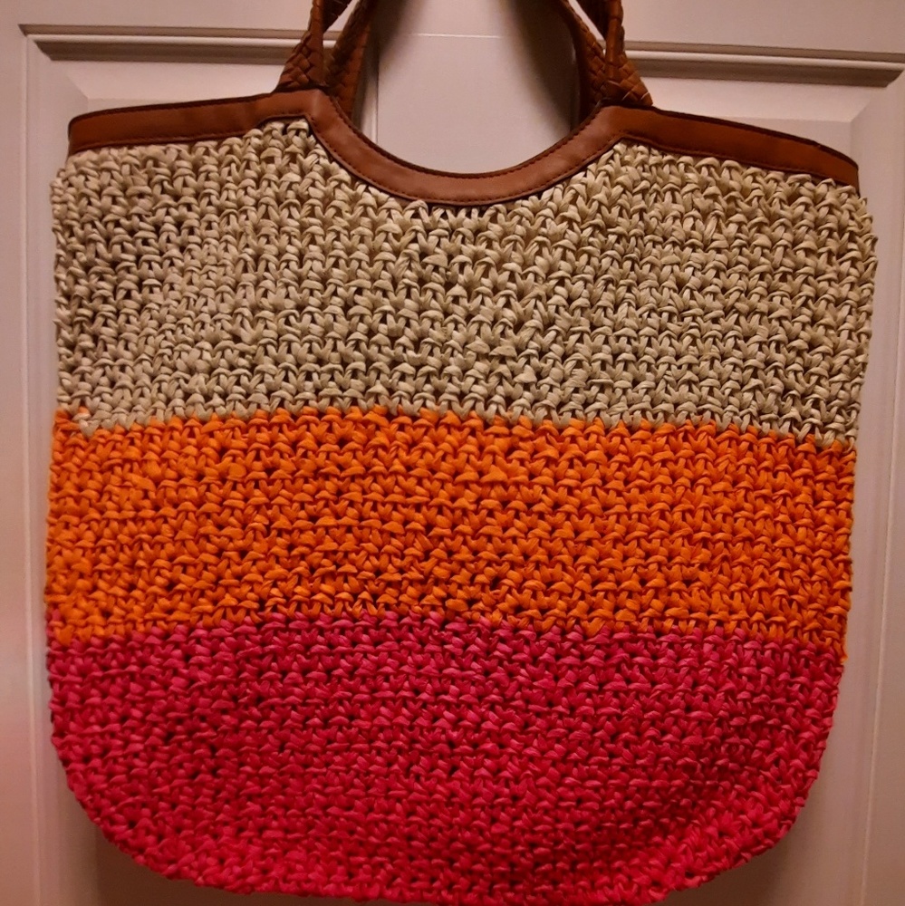 Colorful beach bag